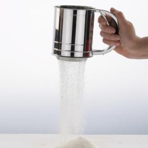 Setaccio Tescoma - Spargifarina e Zucchero a Velo in Acciaio Inox Delicia 10 cm 2