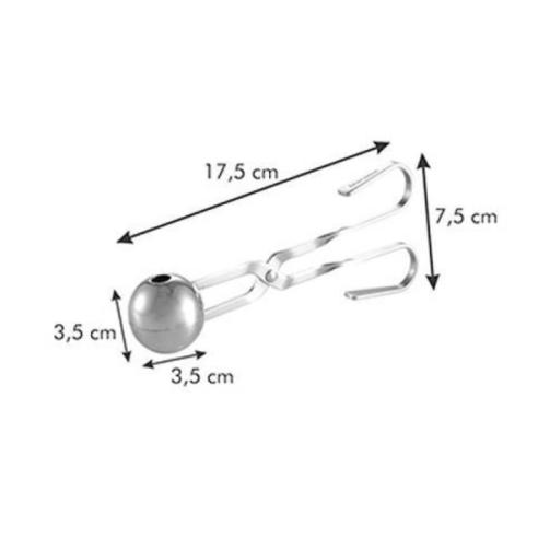 Tescoma - Pinza per Polpette Grandchef Acciaio Inox