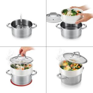 Tescoma - Cestello Cottura a Vapore 20 cm Presto 2