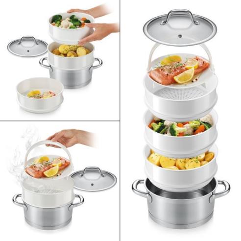 Tescoma - Cestello Cottura a Vapore 20 cm Presto