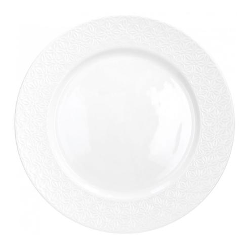 Tognana - Piatto piano in porcellana linea Olimpia Margaret 27 cm bianco