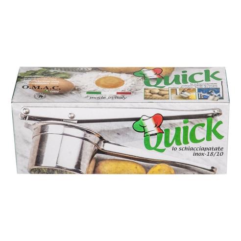 Quick Schiacciapatate in Acciaio Inox resistente