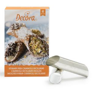 CF 6 CANNOLI SICILIANI  2 X H 12 CM