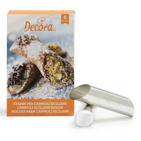 CF 6 CANNOLI SICILIANI  2 X H 12 CM