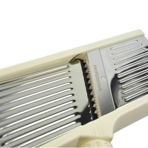 Affetta verdure Mandolina Affettatrice Manuale Regolabile in Acciaio 2