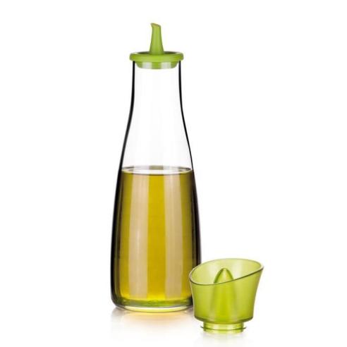 bottiglia per olio Tescoma - Oliera con Salvagoccia in Silicone Vitamino da 250ml