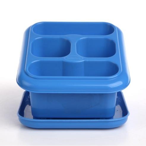 Portaposate Tontarelli - Scolaposate in Plastica da Lavello con Vassoio Bianco