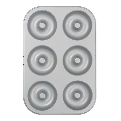Teglia Decora - Stampo Ciambelle in Alluminio Anodizzato 6 posti