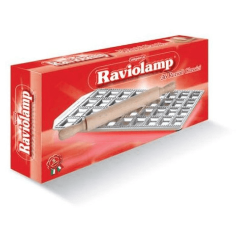 Imperia Raviolamp 36 - Stampo per Ravioli Classici con Mattarello