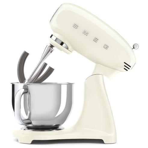 Impastatore Smeg - Impastatrice Planetaria Stile Retrò Anni ’50 Crema SMF03CREU 4,8 Litri