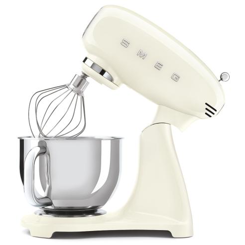 Impastatore Smeg - Impastatrice Planetaria Stile Retrò Anni ’50 Crema SMF03CREU 4,8 Litri