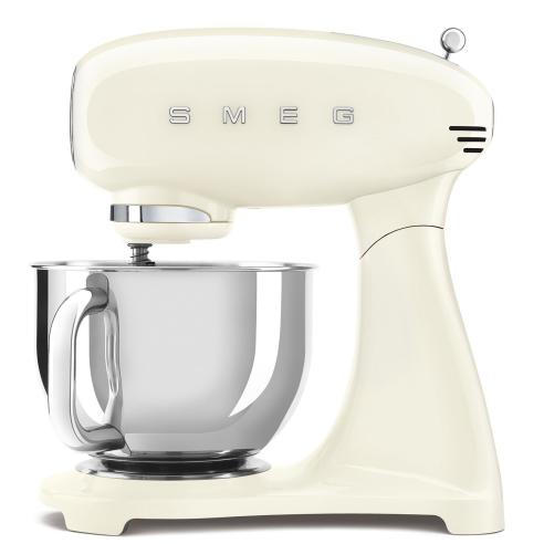Impastatore Smeg - Impastatrice Planetaria Stile Retrò Anni ’50 Crema SMF03CREU 4,8 Litri