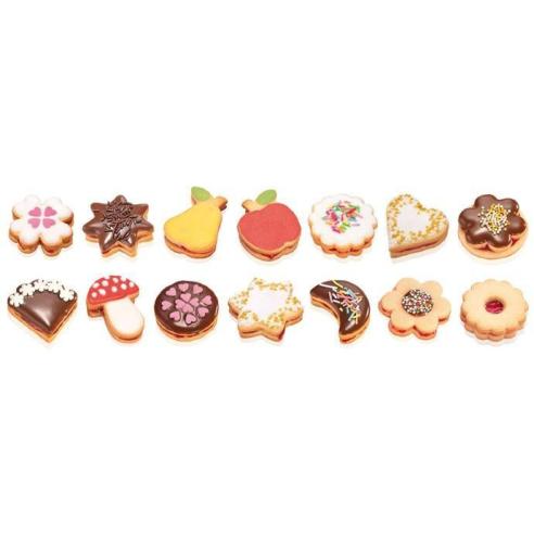 tagliapasta Tescoma - Set 13 Tagliabiscotti in Plastica Linea Delicia