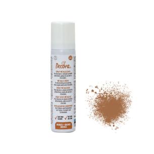 Decora - Colorante Spray Alimentare Metallizzato Bronzo 75 ml