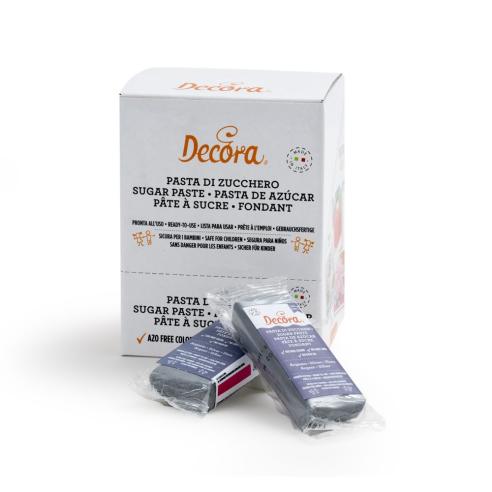 Decora - Pasta di Zucchero Argento 100  g
