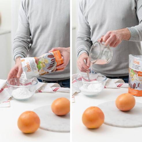 Decora - Zucchero Fondente in Polvere per Glasse 500 g