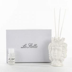 Bomboniera Le Stelle - Profumatore in Porcellana Testa di Moro Donna