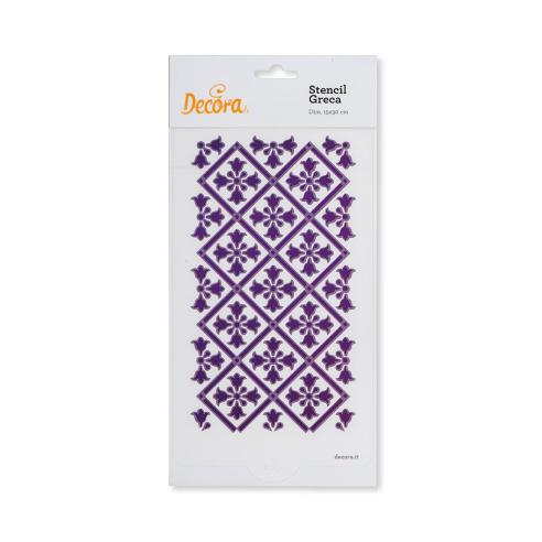 Fascia Decorativa Decora - Stencil per Torte Greca 30 cm