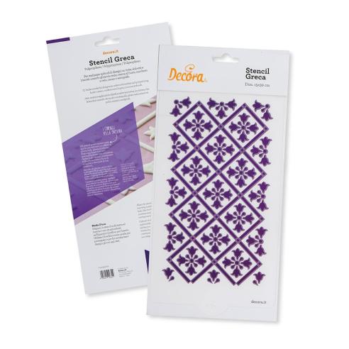 Fascia Decorativa Decora - Stencil per Torte Greca 30 cm