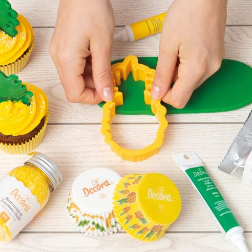 Tagliabiscotti Decora - Set 2 Tagliapasta Ananas e Fragola