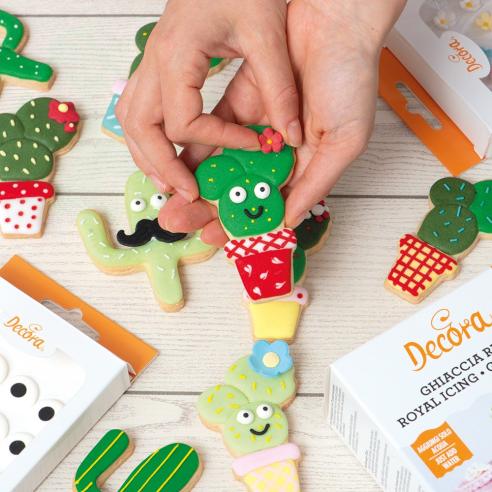 Tagliabiscotti Decora - Set 2 Tagliapasta Cactus in Plastica
