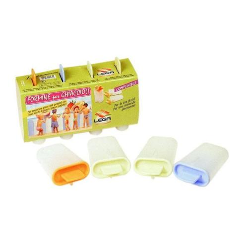 Lega - Forma Ghiaccioli in Plastica 4 pezzi