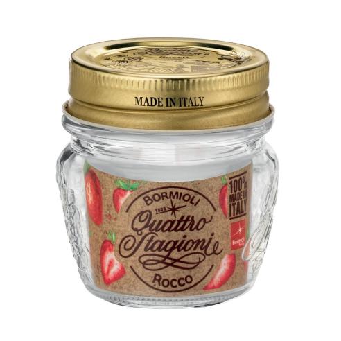 Bormioli - Vasetto in Vetro Quattro Stagioni con Capsula 80 ml