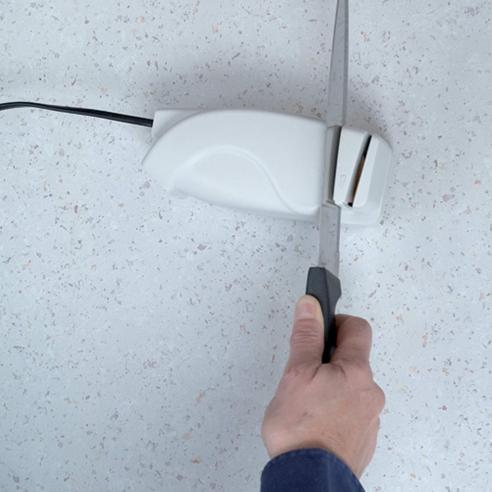 Affilacoltelli Elettrico Ribimex 40W con Mola Ø 34mm - Lame Perfette