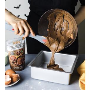 Decora - Teglia Quadrata Professionale in Alluminio Anodizzato 30x30xh7,5cm 2