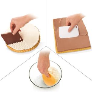 Tescoma - Set 3 Spatole in Plastica Linea Delicia 2