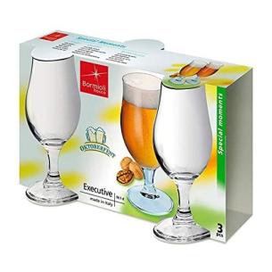Boccali Bormioli - Set 3 Calici Birra in Vetro Executive da 26 cl 2