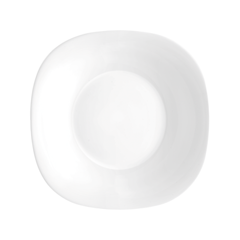 Bormioli - Set 6 Piatti Fondi in Vetro Temperato Parma 23 cm