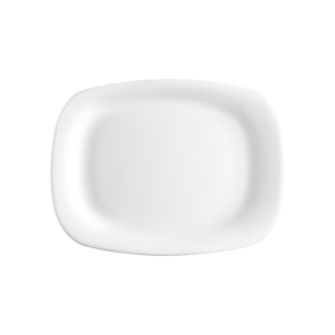 Bormioli - Piatto da Portata Rettangolare Parma 21 cm