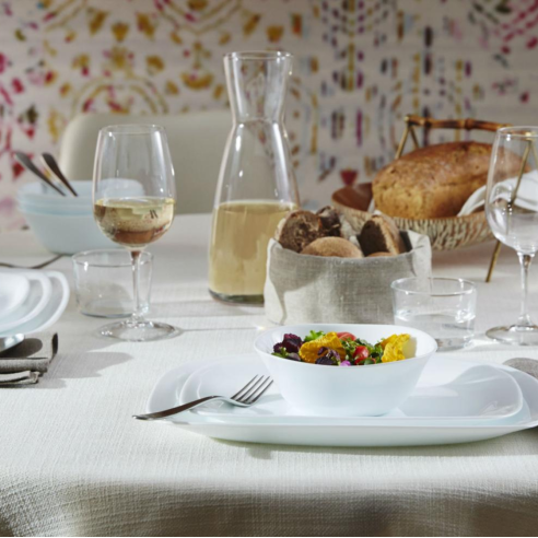 Bormioli - Piatto da Portata Rettangolare Parma 21 cm